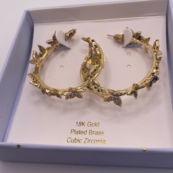 Butterflies!New in Box Eye Candy Luxe collection butterfly earrings 🦋 - Picture 2 of 6